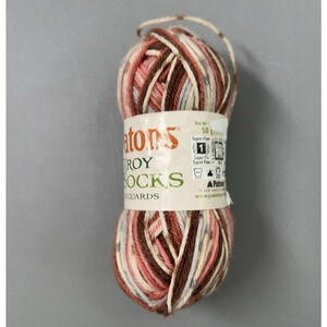 NEW Patons Kroy Socks Jacquards Yarn Cameo Jacquard 55435 Wool Nylon